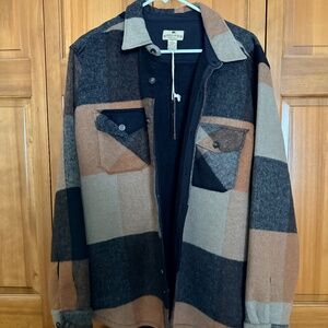Buffalo Jackson Yukon Wool Shirt Jacket | XL - NWT